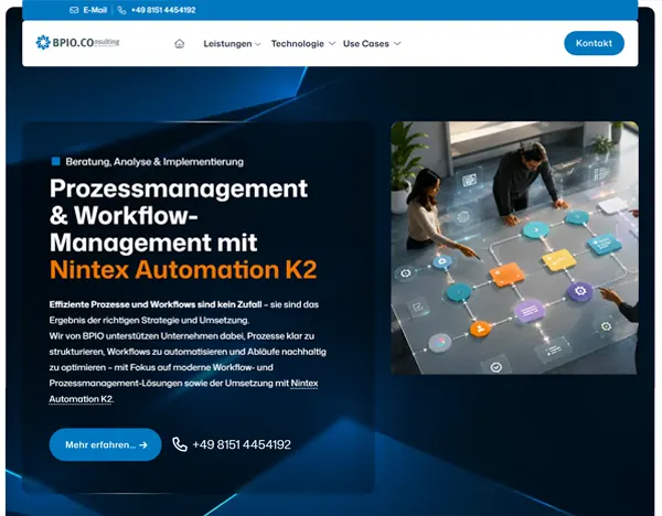 Nintex K2 Beratung / Implementierung