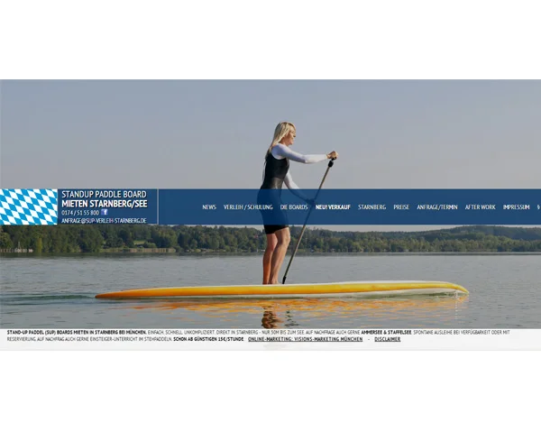 SUP Verleih Starnberg